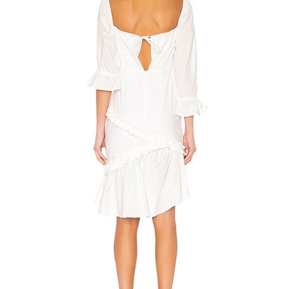 Avalyn Mini Dress in White - Picture 7 of 7